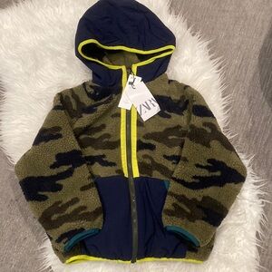 Zara Boys Fleece Jacket Size 7